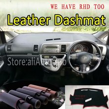For Toyota Wish AE10 2003-2009 2004 2005 2006 Leather Dashmat Dashboard Cover Dash SunShade Carpet Custom Car Styling LHD+RHD 2024 - buy cheap