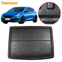 Buildreamen2 For Buick Verano Hatchback Car Tail Cargo Pad Floor Carpet Tail Tray Boot Mud Rear Trunk Mat 2015 2016 2017 2018 2024 - buy cheap