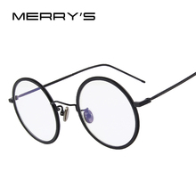 MERRYS Fashion Women Round Optical Frames Eyeglasses Men Classic Glasses S8109 2024 - buy cheap