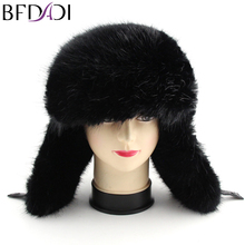 Bfdadi chapéu esportivo masculino, chapéu bomber quentes para o inverno, boné estilo russo, tamanho grande, 60 chapéus com aba de orelha, novo, 2020 2024 - compre barato