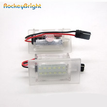 Rockeybright Car Interior Light LED courtesy door light lamp For Focus MK1 FACELIFT 02-05 18smd 6500k led courtesy lights 2024 - buy cheap