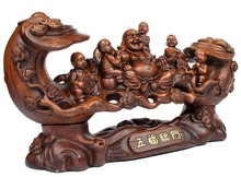 Maitreya placed artware Buddha placing a piece of five blessings linmen home decoration hall corridor opening gift statue 2024 - buy cheap