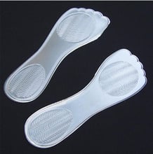 1 Pair High quality Transparent Feet Care Massaging Silicone Gel Insoles Arch Support Non-Slip Feet Massager Insoles 2024 - buy cheap