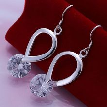 Elegant Gorgeous Design Fashion Jewelry Silver Color Wholesale Earrings For Women Water Drop Earrings Agpaixwa LQ-E175 2024 - buy cheap