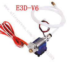 0.4mm/0.3/0.5 Nozzle, V6 All metal J-head Hotend Bowden Extruder Full Set with Fan,12V/24V Heater& PTFE Tubing for 1.75mm Bowden 2024 - buy cheap