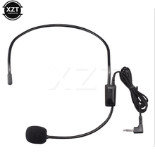 3.5MM Jack Wired Microphone Headset Studio Conference Guide Condenser Mic For Loudspeaker Tour Guide Teaching Lecture Portable 2024 - buy cheap