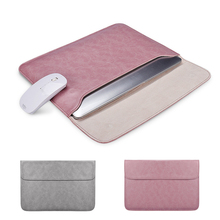 Funda de cuero suave PU para portátil, funda para Macbook Air Pro Retina de 13, 14 y 15 pulgadas, funda para tableta, Notebook, Xiami, HP, DELL, Lenovo 2024 - compra barato