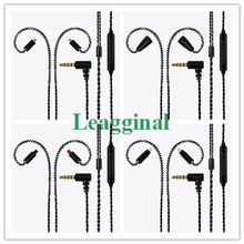 Línea de actualización de auriculares IE80 SE215, cable de auriculares Chapado en plata con micrófono, 0,78mm, IM50, mmcx, A2DC 2024 - compra barato