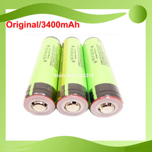 Free Shipping!!! 6PCS/lot Genuine  3.7V 18650 NCR18650B 3400mAh Protected battery  for Panasonic 2024 - buy cheap