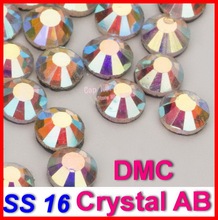SS16 1440pcs/Bag Clear AB Crystal DMC HotFix FlatBack Rhinestones strass,DIY iron glass garment Hot Fix crystals stones glitters 2024 - buy cheap