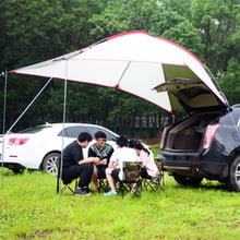 Refugio solar de cola de coche para exteriores, tienda para la protección solar a prueba de lluvia para varias personas, dosel para playa, pesca, barbacoa al aire libre, refugio de escalada 2024 - compra barato