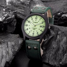 2018 XINEM Brand Mens Watches Vintage Classic Men Waterproof Date Leather Strap Sport Quartz Army Wrist Watch relogio masculino 2024 - buy cheap