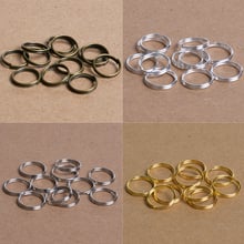 4-10mm Dia 200pcs/bag Wholesale Gunblack/Antique Bronze/Gold/Silver/Rhodium Color Double Jump Rings Jewelry Making Findings 2024 - buy cheap