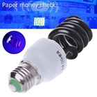 Lâmpada uv fluorescente negra e27 5/15/20w, luz ultravioleta cfl 220v - foto 2026