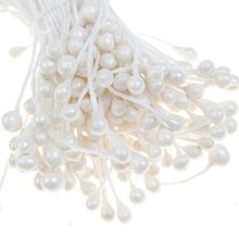 Estambres de doble punta para fabricación de flores, perlas de 170 uds, SZ Hot, blanco 2024 - compra barato