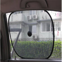 2pcs/lot Car Styling Mesh UV Sticker Sunshade Electrostatic Stickers Auto Sun Block Sun-shading Curtain Side Window Sunscreen 2024 - buy cheap