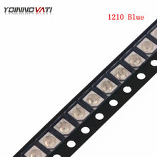 200PCS/LOT Blue Light Diode 1210 SMD LED Super  3528 LED 3.5*2.8mm New 2024 - buy cheap