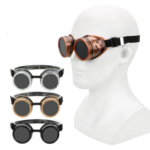 Steampunk Glasses Adjustable Eyewears Welding Glasses Adjustable Vintage Protective Gears Sun Glasses 2024 - buy cheap