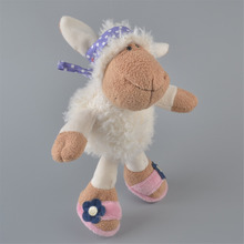 25-45cm Blue Headsacrf Sheep Stuffed Plush Toy, Baby Kids Doll Gift Free Shipping 2024 - buy cheap