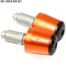 7/8'' 22mm FOR RC 125 200 390 690 CNC Aluminium Motorcycle accessories handlebar handle bar grips ends protect RC200 RC 200 2024 - buy cheap