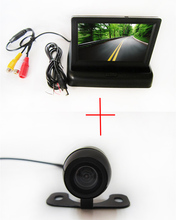 Universal Waterproof Car Rear View Camera High-definition 150 Degree Viewing Angle ,with 4.3 Inch Foldable monitor 2024 - buy cheap