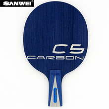 SANWEI C5 LD Table tennis blade 5 plywood+ 2LD Carbon quick attack loop ping pong racket bat paddle tenis de mesa 2024 - buy cheap