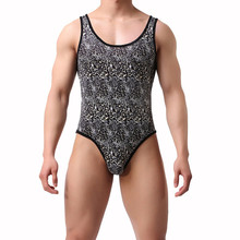 Sexy Undershirts Men's Bodysuits Soft One Piece Clothes Jumpsuits Shapers Gay Men Underwear Leotard Nightwear Undershirts 2024 - buy cheap