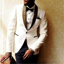 Casual 3 peça terno masculino ajuste fino (jaqueta + colete + calças) formal negócios noivo smoking masculino trajes de hombre blazer 2024 - compre barato
