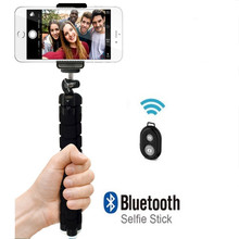 Mini tripé flexível para câmera de celular, acessórios para selfie, bastão de selfie para iphone, samsung, xiaomi go pro 9.25 2024 - compre barato