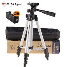 WEIFENG-trípode WT3110A con cabezal de 3 vías para Nikon, D7100, D90, D3100, DSLR, Sony, NEX-5N, A7S, Canon 650D, 70D, 600D, WT-3110A 2024 - compra barato