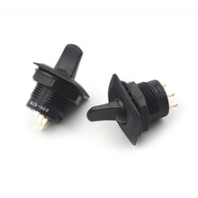 5Pcs Black SCI R13-402 ON-ON 3Pin 2Position Maintained Round Toggle Switch SPDT Panel Mount 2024 - buy cheap