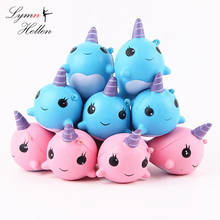 Jumbo Squishys Antistress soft Slow Rising Kawaii Animal Scented Unicorn Whale Anti-stress Squeeze Squishy Stress Reliever Toy 2024 - buy cheap