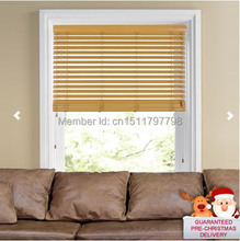 Free shipping Timber Venetian Blinds Made To Measure Real Wood Venetian Blinds 2024 - buy cheap