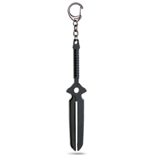 DARKER THAN BLACK Keychain Metal Black Sword 12cm Pendant Key Ring bag charm Key Chain llaveros Anime Jewelry 2024 - buy cheap