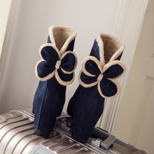 2021 mulher sapatos mulher inverno botas de neve quente tornozelo botas plataforma de borracha botas femininas inverno sapatos de neve senhora sapatos de salto baixo 2024 - compre barato