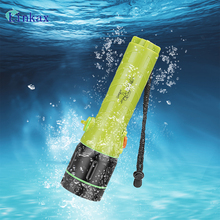 Lanterna de led recarregável, xml t6 3800lm, 2 modos de mergulho, lanterna subaquática para mergulho 2024 - compre barato