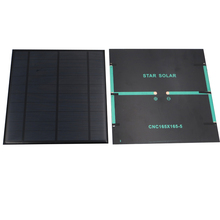 2pcs x Solar Panel 5V 4.2W 840mA Cell DIY Battery Charger Mini Solar Panel China Module Solar System Cells for Cell Charger Toy 2024 - buy cheap