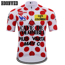 Uniforme da equipe masculina de ciclismo 1985, camisa retrô com mangas curtas de triatlo, roupa masculina de 2019 2024 - compre barato