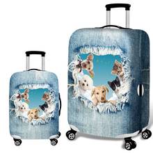 LHLYSGS Fashion Design Luggage Covers Suitcase Elastic Dust Covers Apply 18 To 32 Inch Trolley Cases Protective Cover Accessorie 2024 - buy cheap