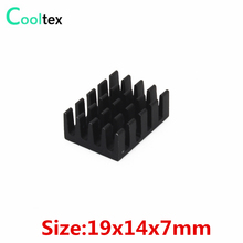 10 pçs/lote 19x14x7mm Alumínio dissipador de calor do radiador Do Dissipador de Calor para Chip VGA RAM LED IC Eletrônico 3D impressora de refrigeração REFRIGERADOR 2024 - compre barato