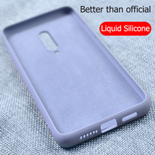 For Oneplus 7 Pro Case Liquid Silicone TPU Soft Cover For Oneplus 7 6T 6 One Plus 7 Pro 5G Phone Cases Shockproof Coque Fundas 2024 - buy cheap