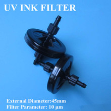 Filtro de tinta UV 10 Uds para impresora Epson TX800 DX5 DX7 Mimaki Mutoh Roland 2024 - compra barato