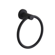 Personality Contemporary Brushed Black Towel Holder Towel Ring 304 Stainless Steel Towel Bar Mounting Bathroom Products Gu60 2024 - buy cheap