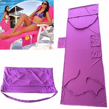 210*75cm Holiday Beach Lounge Chair Cover Towel Summer Cool Bed Garden Beach Towels Sunbath Lounger Chair Mat With Large Pocket 2024 - buy cheap