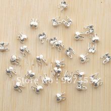 100 шт Серебряные тон отделка коннекторы для шаровых цепочек 1,5 мм G11 2024 - купить недорого