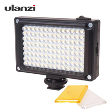 Ulanzi-luz para telefone, 112 leds, iluminação fotográfica para youtube, live streaming, lâmpada led regulável, temperatura bicolor para iph 2024 - compre barato