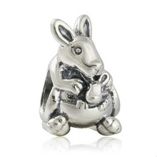 Fit Original Pandora Bracelet Summer Collection 925 Sterling Silver beads Kangaroo Charm animal charms women jewelry 2024 - buy cheap