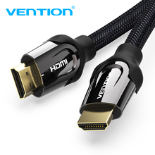 Vention HDMI кабель 4K HDMI к HDMI 2,0 кабель Шнур для PS4 Apple ТВ 4k-адаптер распределительной коробки удлинитель 60 Гц видео Кабо-Кабель HDMI 5 м 2022 - купить недорого