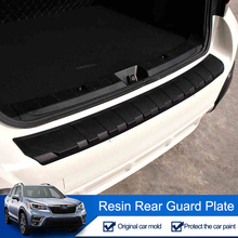 QHCP Resin Trunk Trim Guard Plate Rear Bumper Protector Tail Strips Cover For Subaru Forester XV Outback 2013-2019 Car Styling 2024 - buy cheap
