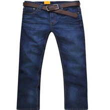 Novo 2019 a melhor qualidade designer de marca de jeans homens de algodão em linha reta calça jeans tamanho grande para homens calças de brim 5XL 716 2024 - compre barato